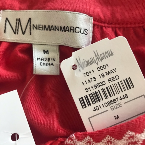 Neiman Marcus Halter-Neck Keyhole Blouse - Picture 5 of 6
